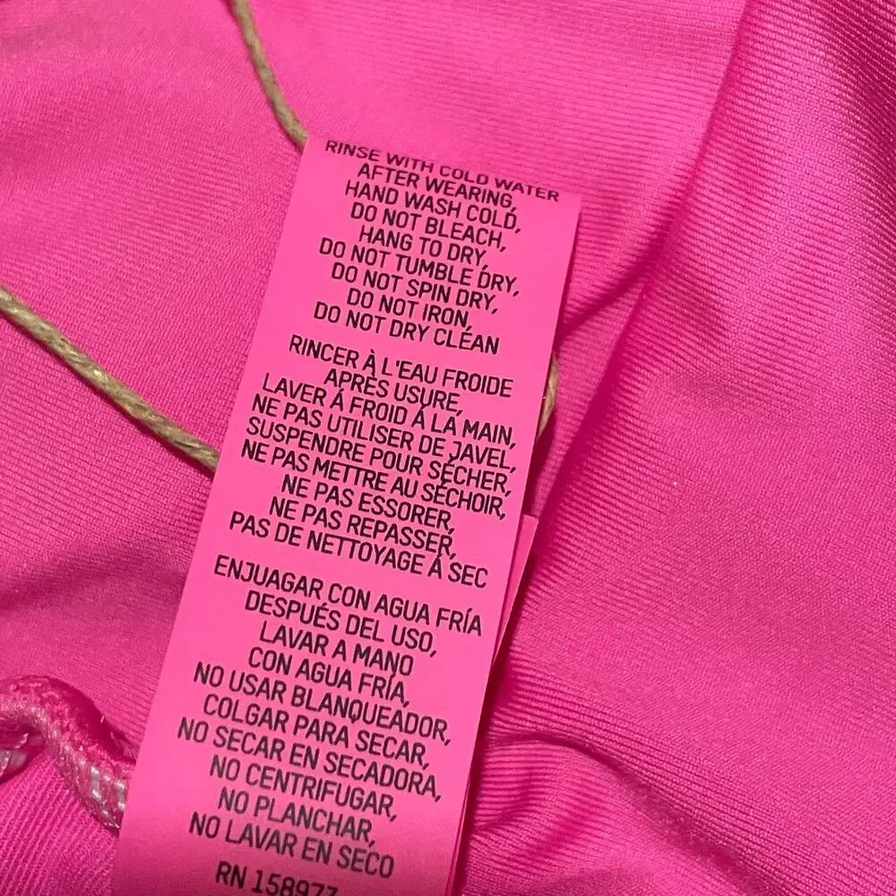 NWT SKIMS Signature Swim Sarong Skirt - Taffy - XL